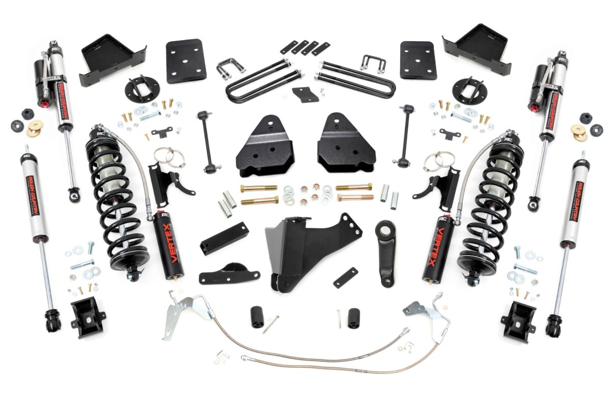 Ford F-350 Super Duty Suspension Lift Kit - Rough Country - 4.5 Inch Lift Kit | C/O Vertex - '08-'10